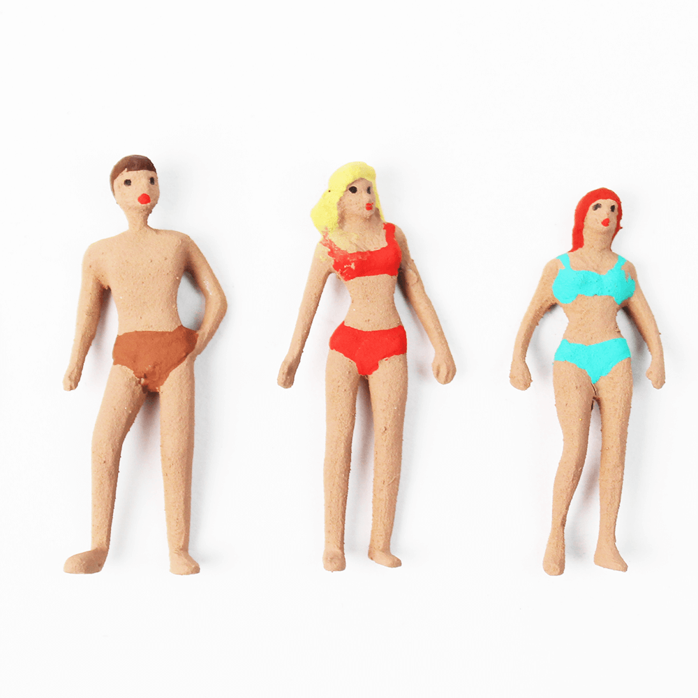 Figuras Para Maquetes 1/50 678 Minitec 03 Peças